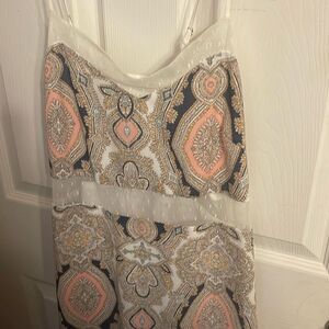BCBGeneration Maxi Paisley Dress EUC size 4